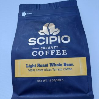 LIGHT ROASTED - WHOLE BEAN  COFFEE (12 oz)